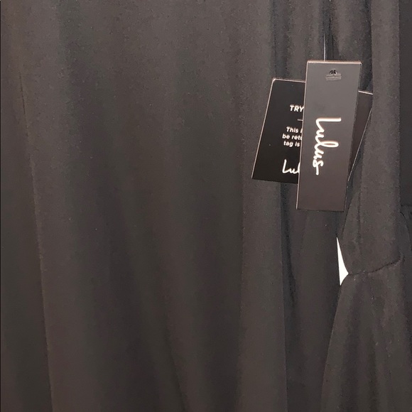 Lulus FAR WANDERINGS BLACK LONG SLEEVE SHIFT DRESS - Picture 7 of 7